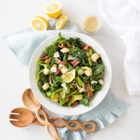 Roasted Garlic Caesar Salad