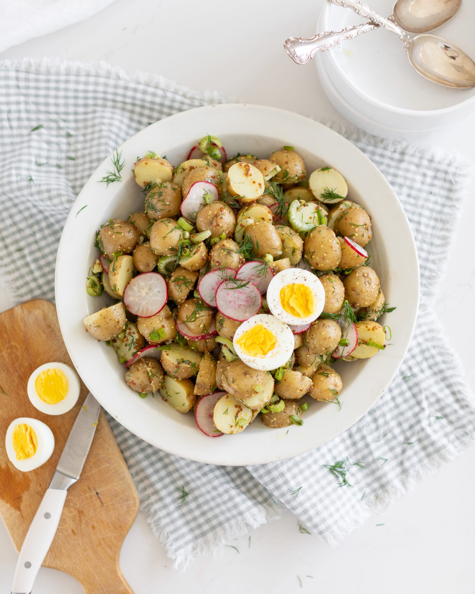 French Style Potato Salad Fraiche Living   Fraiche Living French Potato Salad Dijon 1638x2048 