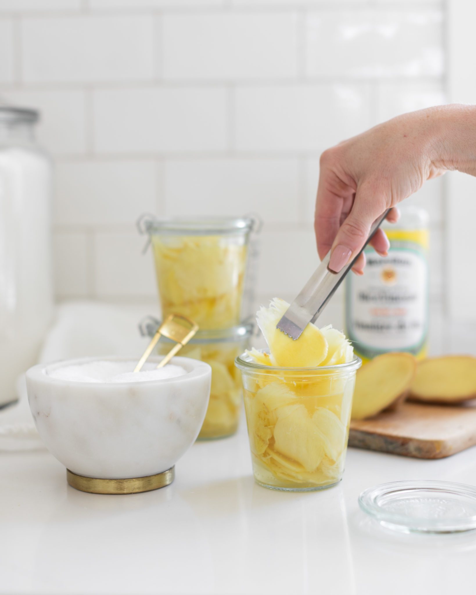 Pickled Ginger Fraiche Living