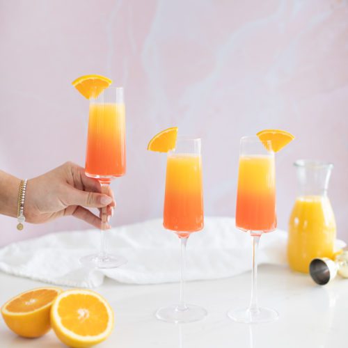 Tequila Sunrise Mimosa Fraiche Living