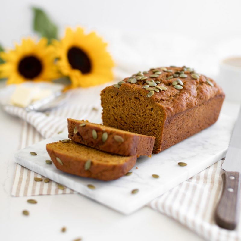 Copycat Starbucks Pumpkin Loaf 