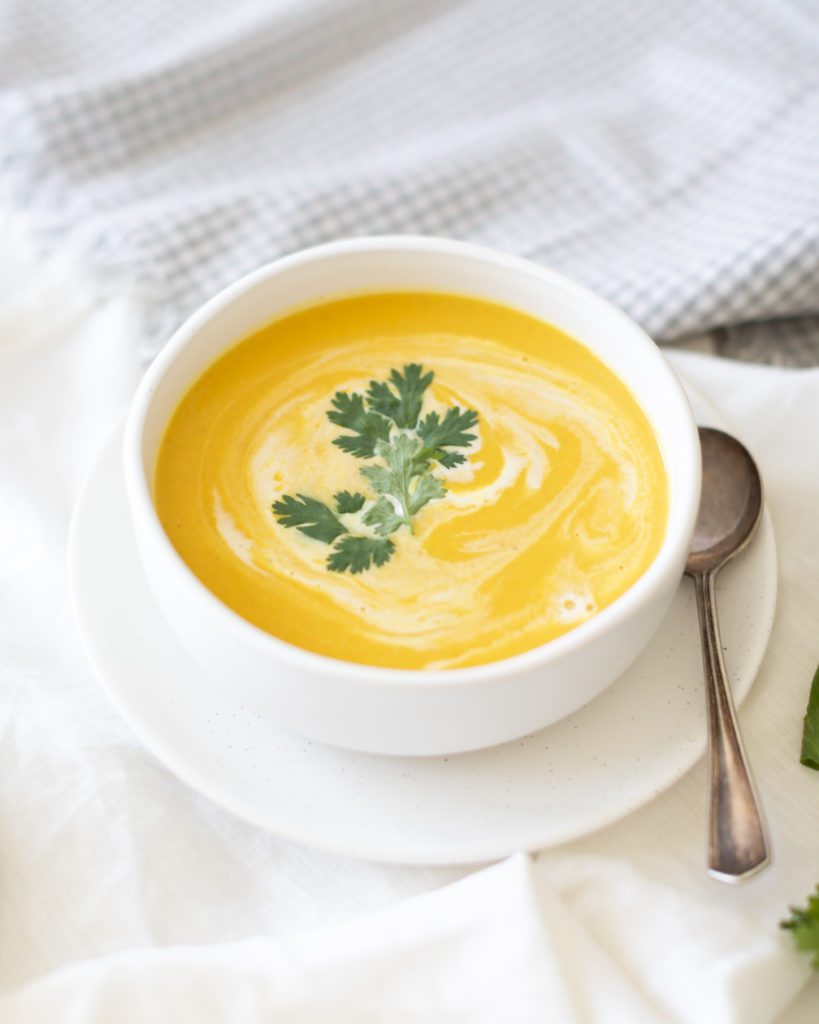 Best Coconut Curry Pumpkin Soup Recipe-How to Make Coconut Curry Pumpkin  Soup