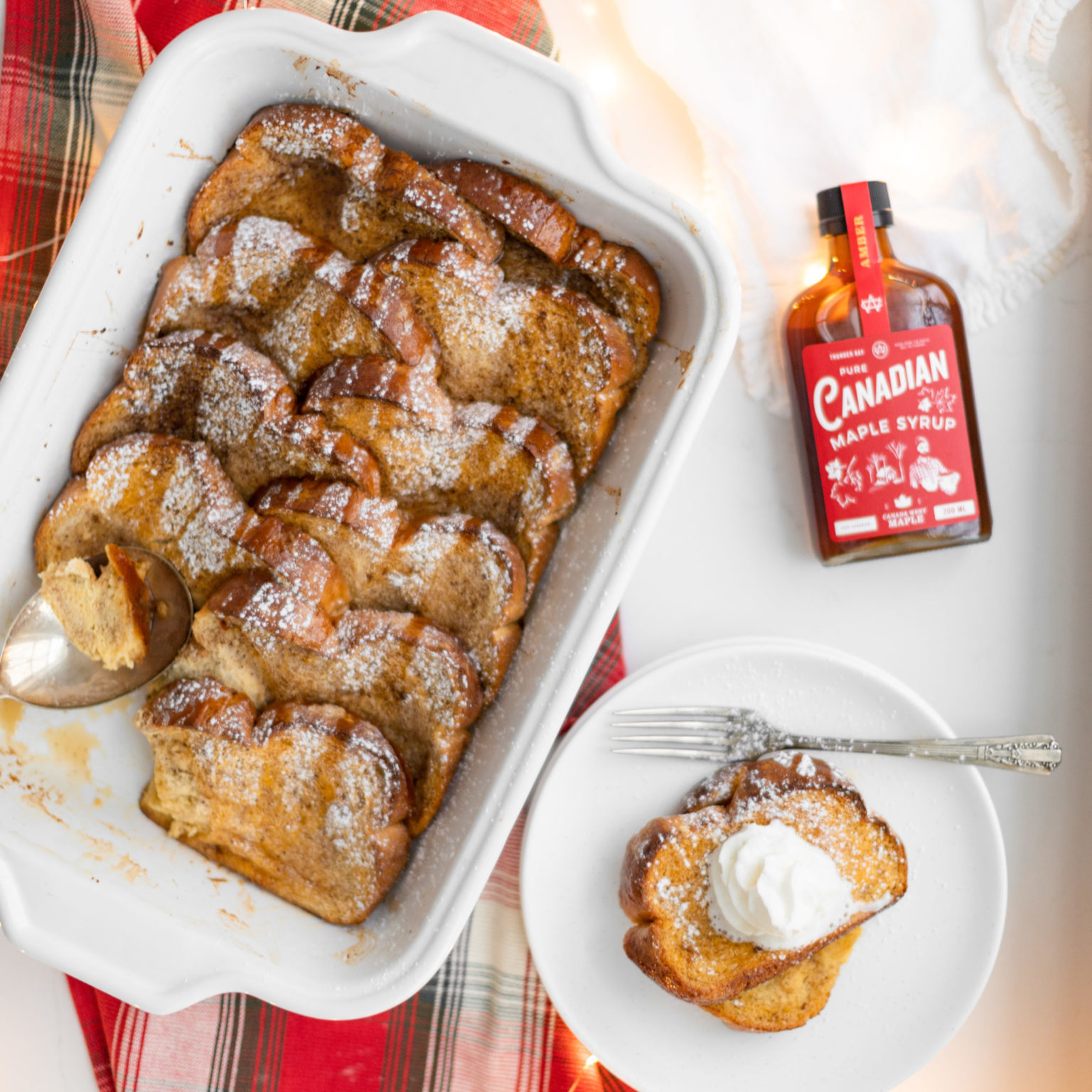 Baked Eggnog French Toast Fraiche Living