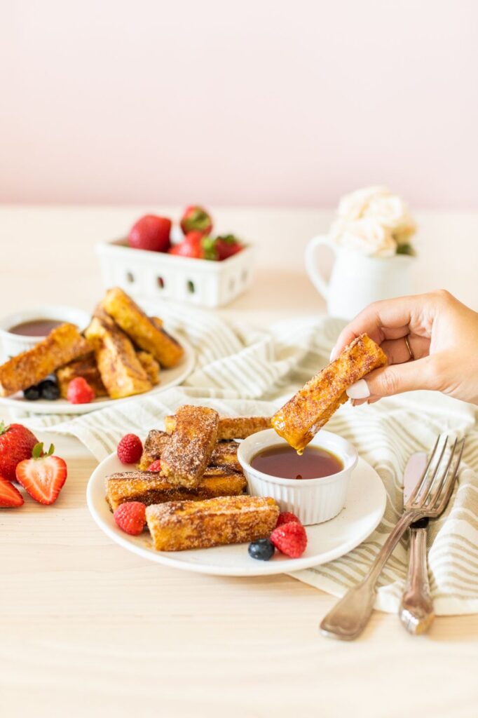 french toast sticks from the cookbook fraiche food fuller hearts