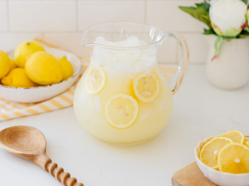 Homemade Blender Lemonade