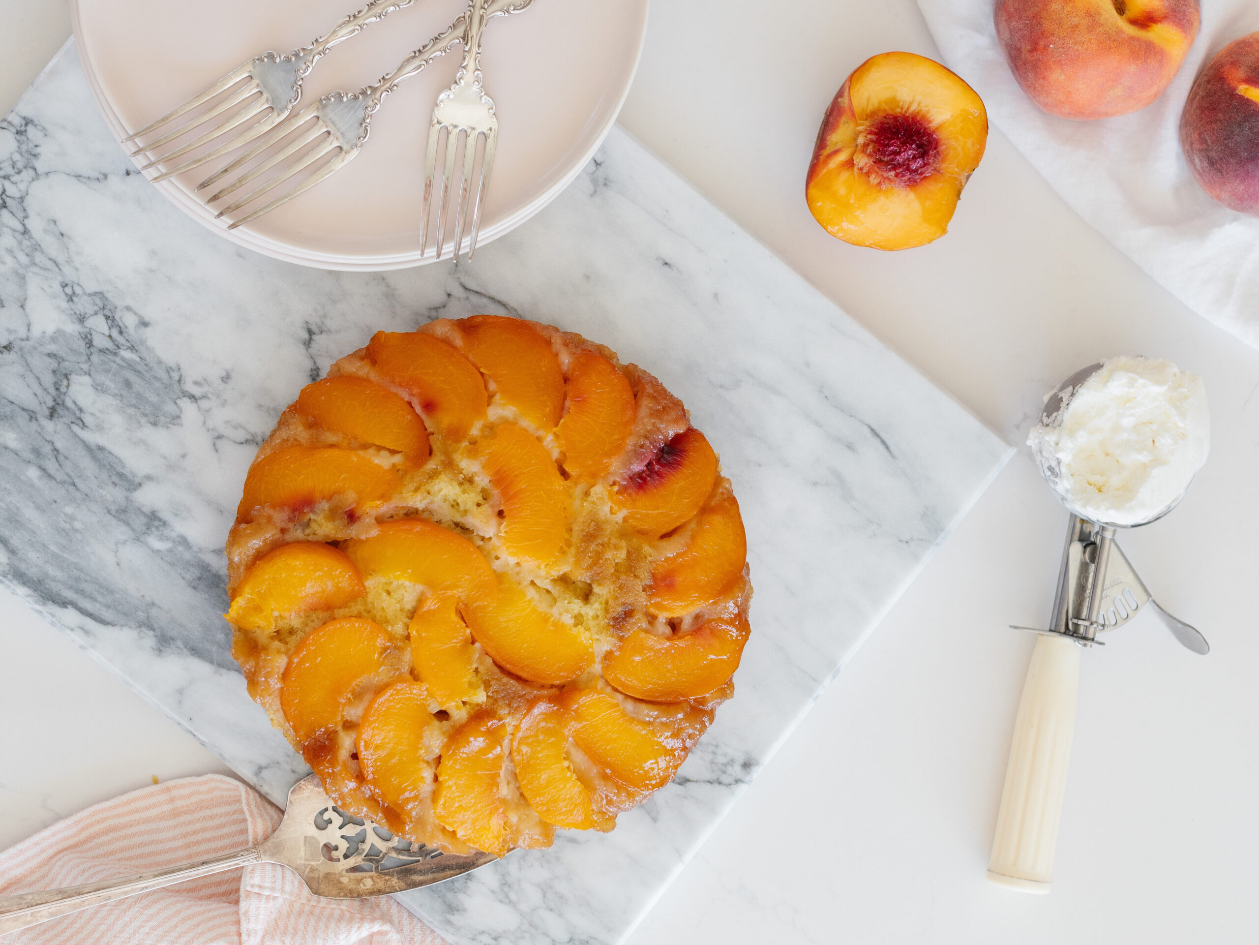 Peach Upside Down Cake