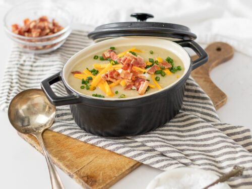 Baked Potato Soup - Sip and Feast