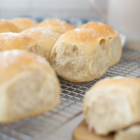Perfect White Buns