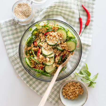 Spicy Cucumber Salad