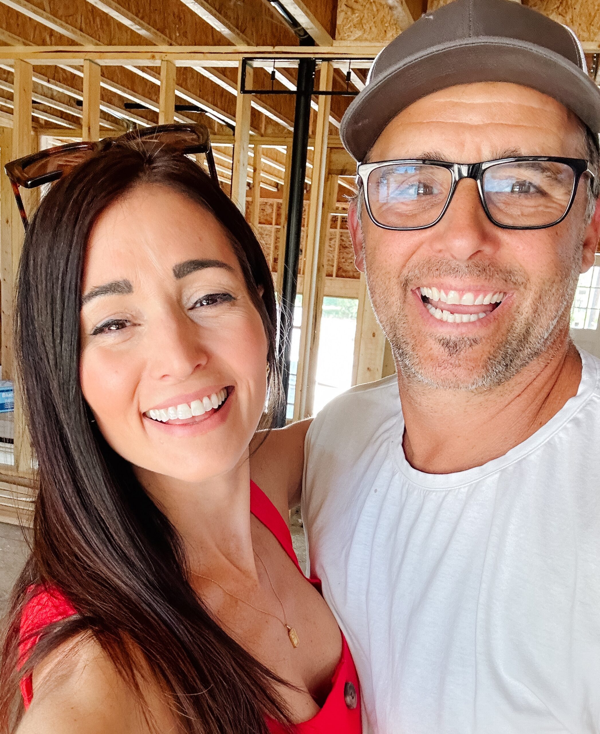 Tori and Charles in new build