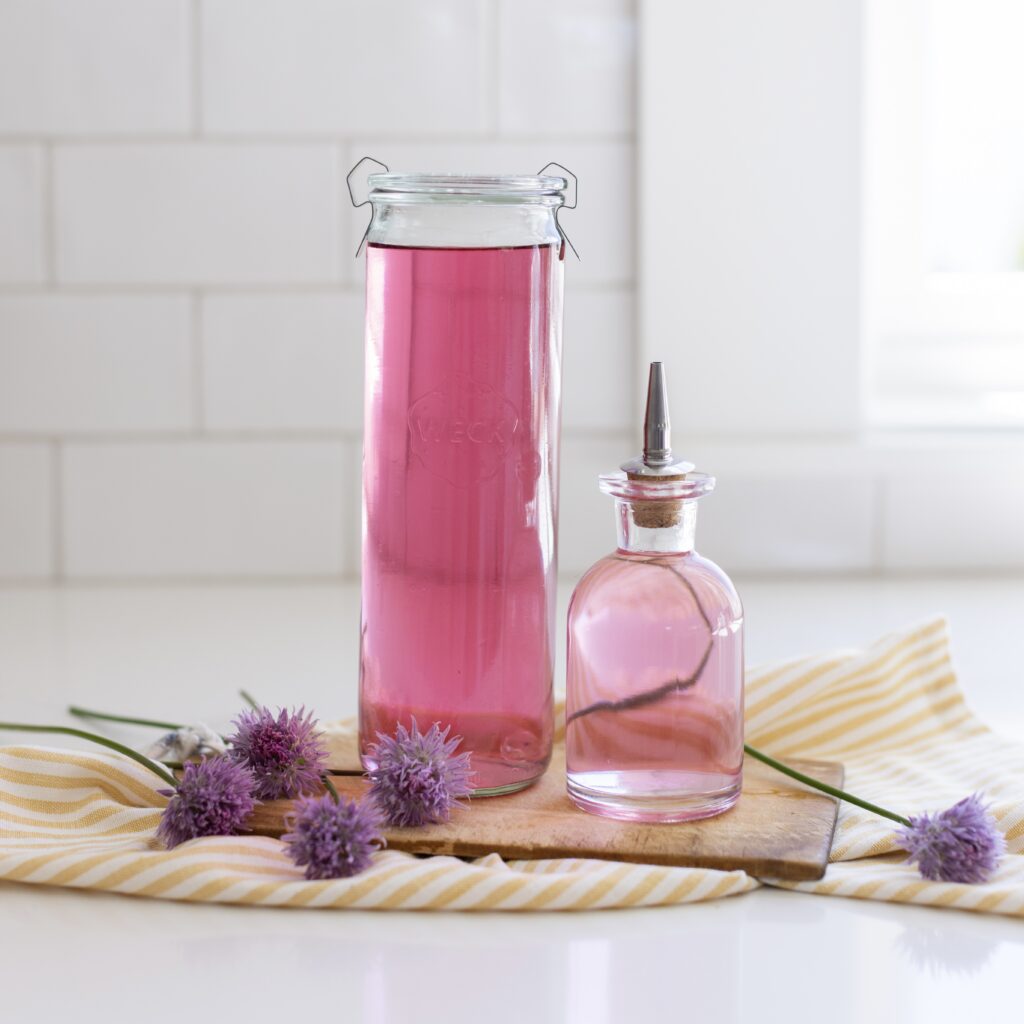 Chive vinegar